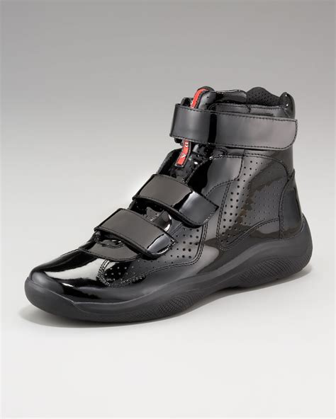 black prada shoes cheap|high top black prada shoes.